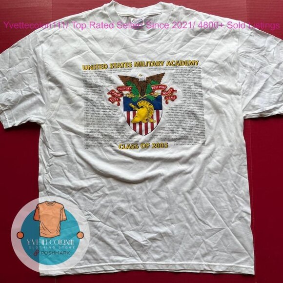 West Point Class Of 2005 White sweatshirt shirt - Picture 1 of 2